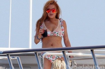 Lindsay Lohan Bodrum'da kaza geçirdi