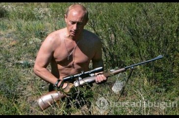 Putin'den vücut şov