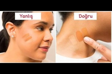 Makyaj yaparken yapılan hatalar