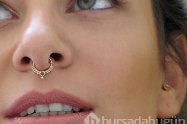 Ünlü isimlerde septum piercing modası