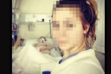 Hemşireden skandal paylaşım