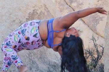 Yoganın sınırlarını zorlayan kadın