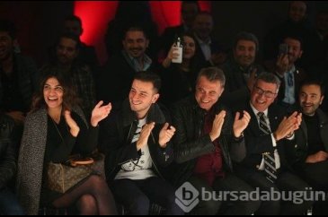 Ünlüler Beşiktaş için podyumda