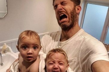 Baba ve kızları: İnstagram'ı böyle salladı