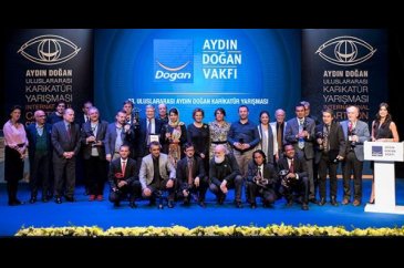 Karikatür Oscarları sahipleriyle buluştu 