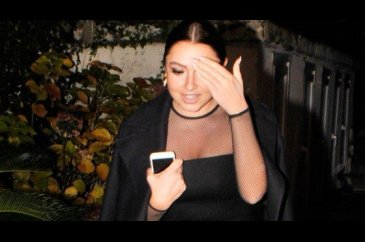 Hadise gece yarısı fena yakalandı