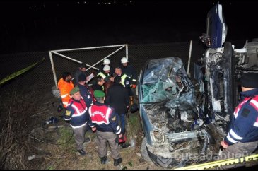 Bursa'da feci kaza: 4 ölü 1 yaralı
