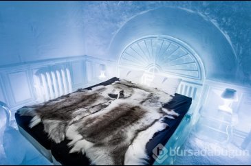 'Buz Otel'de kalmak cesaret ister