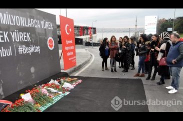Acı ve gözyaşı: Beşiktaş'ta şehitlerimiz anılıyor...