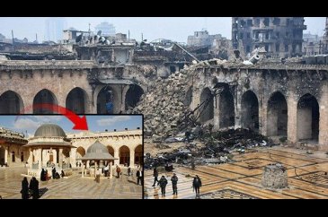 Ateşkesin ardından Halep böyle görüntülendi