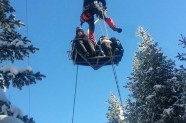Uludağ'da kayak tatili kabusa döndü