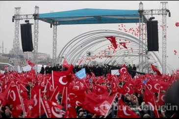 Avrasya Tüneli'nin açılışından kareler