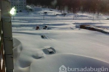 Rusya sıradan bir kış günü!