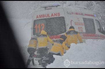 Bursa'da kar kabusu!