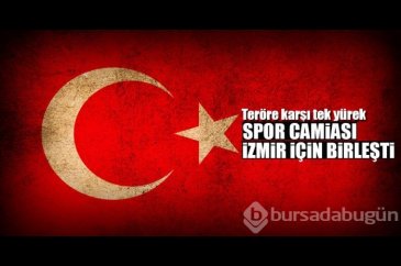 Spor camiasıdan teröre ortak tepki!