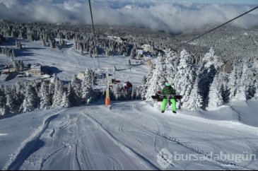 Bursa Uludağ'da Kar Manzaraları	