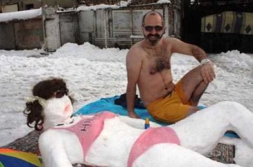 Kardan kadınla bu yıl balayına çıktı