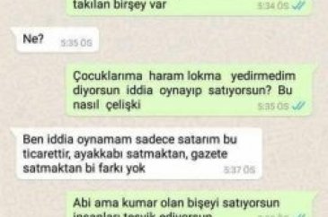 İddaa dolandırıcısı, WhatsApp'ta imana geldi!