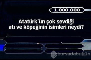 1 milyonluk 11 final sorusu