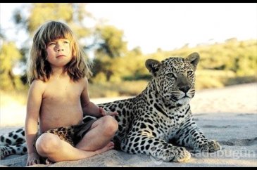 Leopar ve fillerle büyüyen kız: Tippi