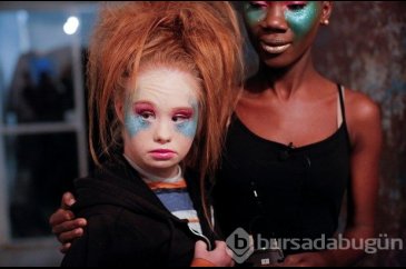 Down sendromlu model kendi koleksiyonunu hazırladı