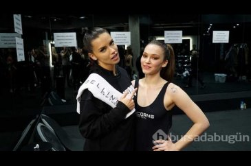 Adriana Lima, Türk güzelle ringe çıktı