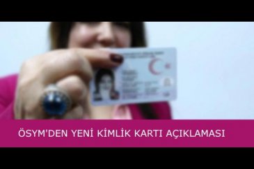 ÖSYM açıkladı! YGS için kimlikleriniz böyle olmalı...