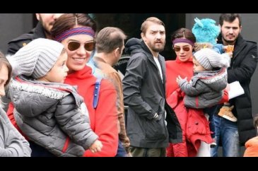 Caner Erkin, Şükran Ovalı çiftinin bebek provası