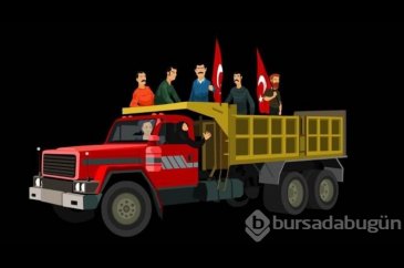 15 Temmuz'un çizgi filmini yaptılar!