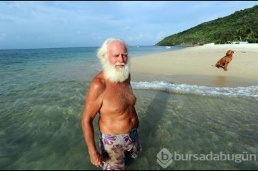 Bir zamanların milyoneri şimdi ıssız adada yaşıyor...