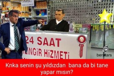 Galatasaray-Beşiktaş derbisi capsleri