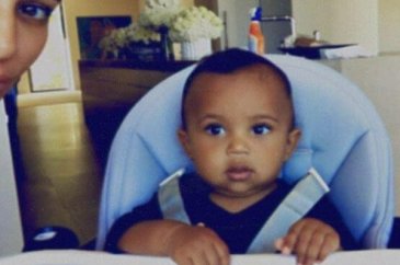 Kim Kardashian'ın oğlu Saint West'e beğeni yağmuru