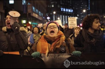 Transseksüeller Trump'ı protesto etti