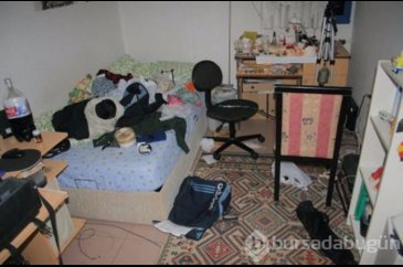 Öğrenci evlerinden şaşırtan manzaralar