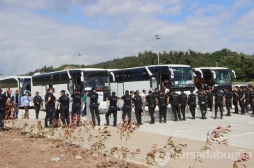 Beşiktaş taraftarı Bursa girişinde aranıyor
