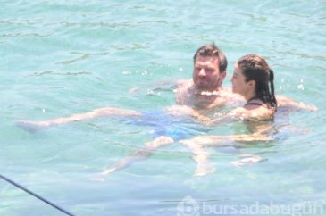 Kıvanç Tatlıtuğ ve Başak Dizer, Çökertme Koyu'nda