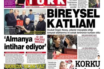 Günün gazete manşetleri - 6 Temmuz 2017