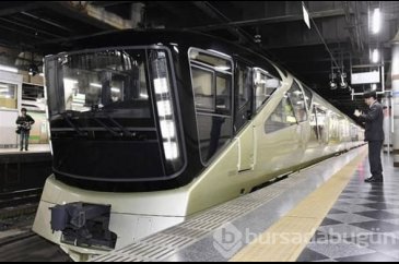 Japonların parmak ısırtan lüks treni!