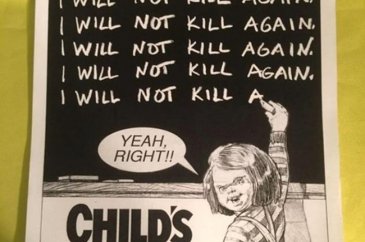 Chucky'nin kullanılmayan afişleri yayınlandı