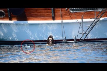Beren Saat'in pet şişe hassasiyeti