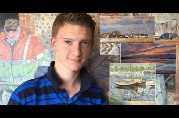 'Minik Monet' Kieron Williamson milyoner oldu