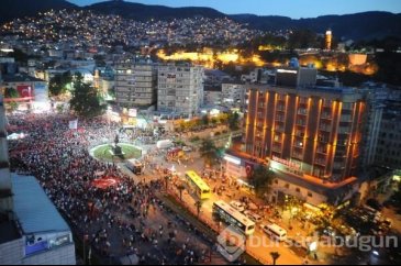Bursa ayakta! İşte o 'an'lar...