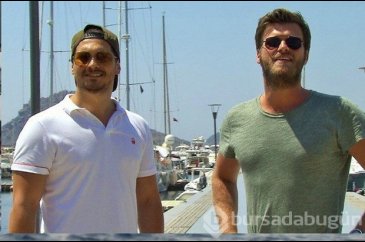 Kıvanç Tatlıtuğ ve Çağatay Ulusoy'un teknesine baskın
