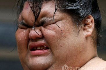 Sumo Güreşçilerinin habersiz çekilen fotoğrafları