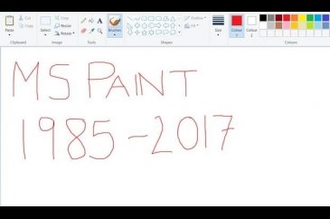 Paint için 32 yıl sonra yolun sonu