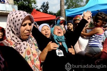 Bursa şehidini gözyaşları içinde uğurladı