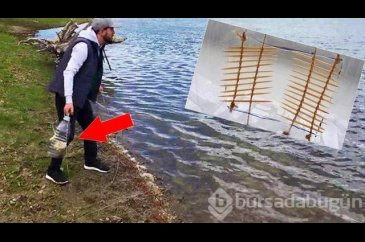Sıra dışı balık avlama taktiği!