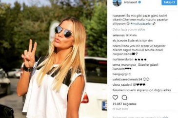 Ünlülerin instagram paylaşımları