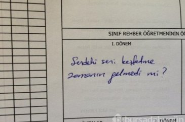 Öğretmenlerden öğrencilerine ilginç karne notu
