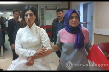 Gelini dövüp hastanelik ettiler